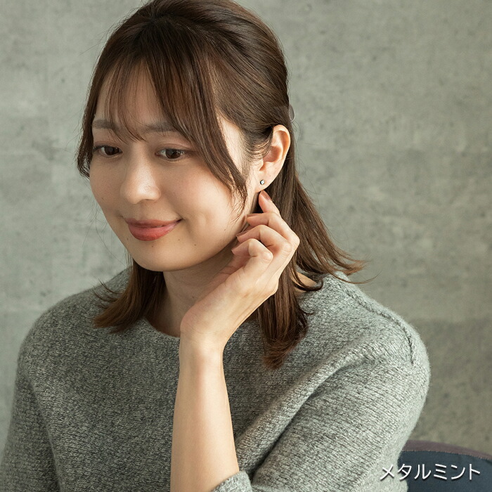 チタン ピアス つけっぱなし セカンドピアス 純チタン 菱形 ダイヤ 金属アレルギー 日本製 ポスト 軸太0.75mm 長さ10mm 全8色 全品1個ずつバラ売り 医療用 おすすめ かわいい シンプル 小さめ ミニ 極小 人気 メンズ レディース プレゼント
