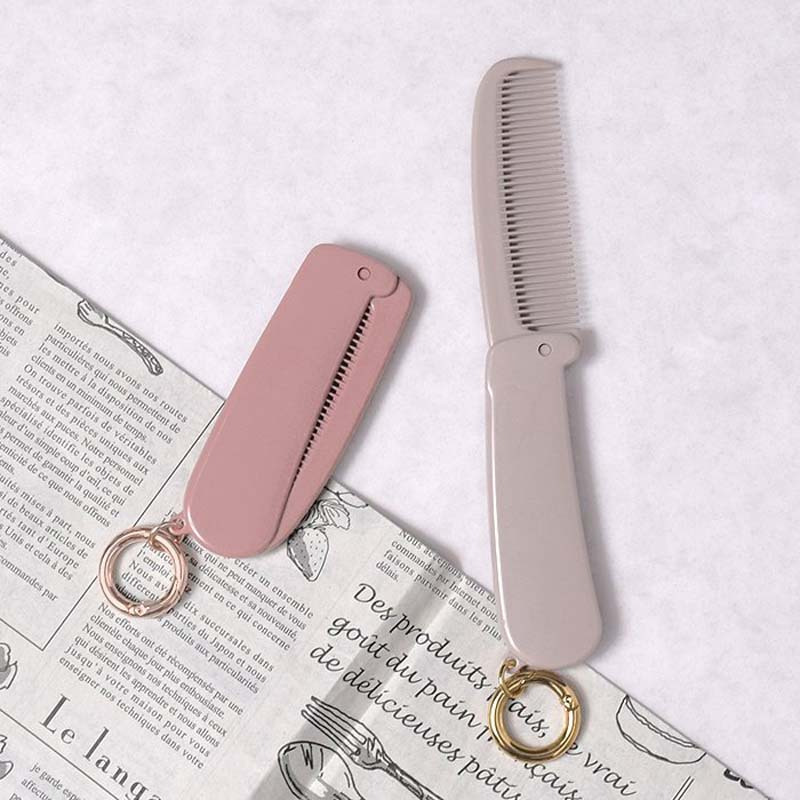 新作入荷 ヘアコーム ヘアブラシ ブラシ 折りたたみ コーム 櫛 クシ 静電気除去グッズ 静電気 帯電 静電気グッズ 髪 髪型 広がり 折りたためる コンパクト 薄い 美髪コーム メンズ レディース 美容 ヘアケア さらさら マッサージ 男性 女性 贈り物 お配りギフト