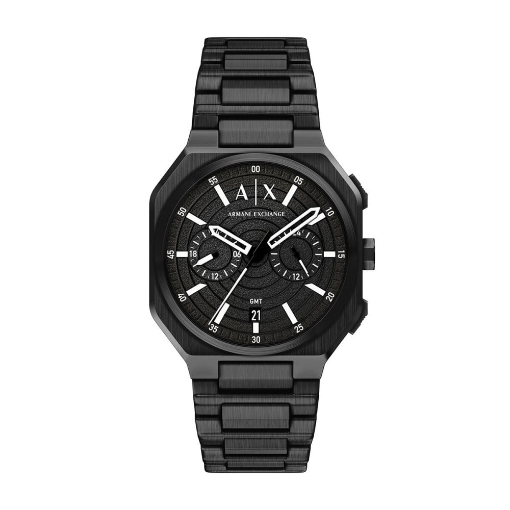 A|X アルマーニ エクスチェンジ ARMANI EXCHANGE 腕時計 メンズ デュアルタイム BASS ステンレス AX1478【2026 新作】