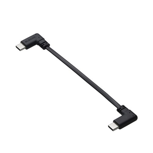 エレコム MPA-CCLL01BK モバイルバッテリー用ケーブル USB Type-C 充電専用 60W スマホ・タブレット対応  ブラック