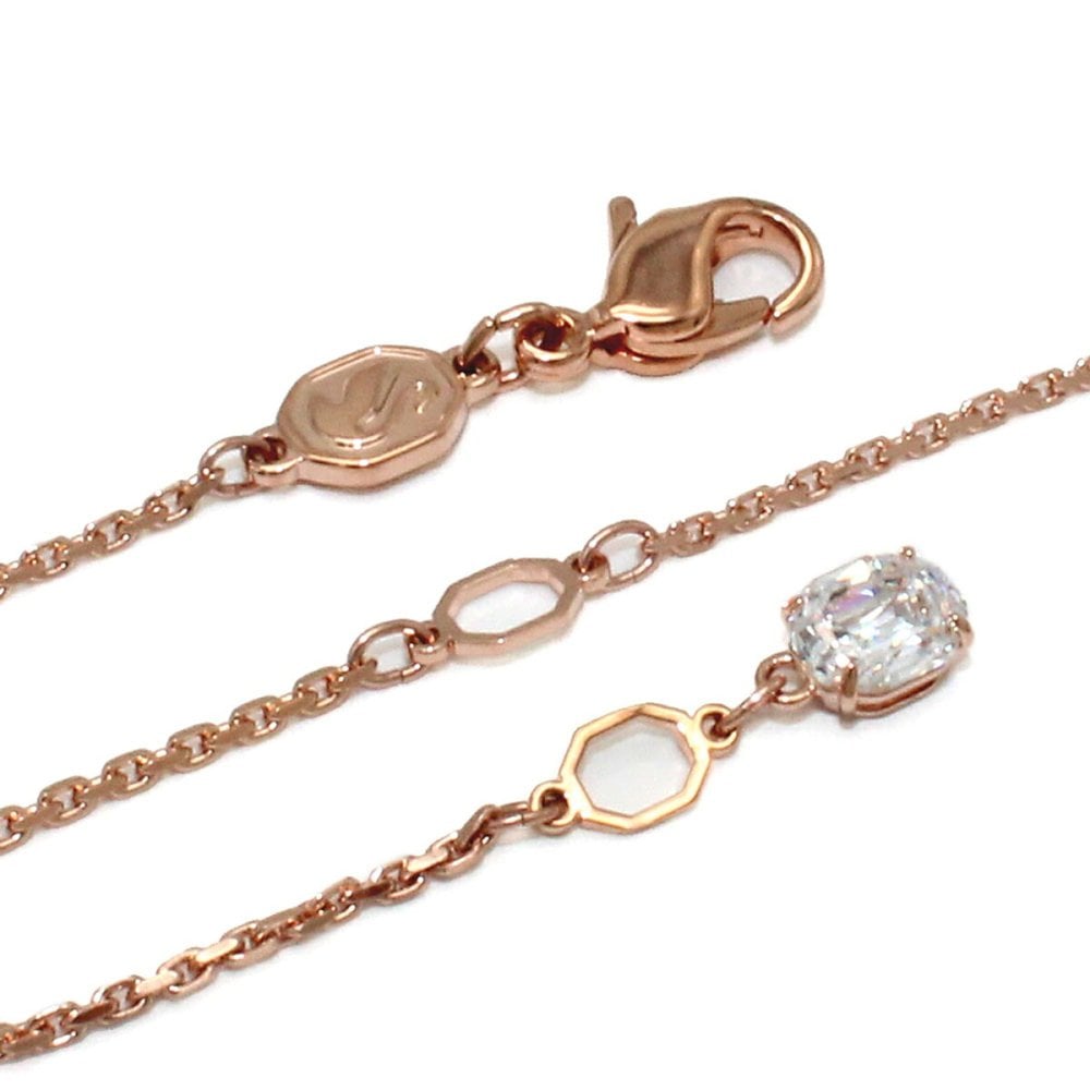 スワロフスキー swarovski ネックレス Dragon & Phoenix 鳳凰の尾 カイトシェイプ 5675826 ペンダント アクセサリー レディース ローズゴールド+ホワイト 海外正規品