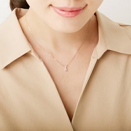 【無料ラッピング】  カナルヨンドシー Canal 4℃ ネックレス シルバー ネックレス キュービックジルコニア ブランド 正規品 新品 ギフト プレゼント 人気 おすすめ 誕生日 記念日 クリスマス 送料無料