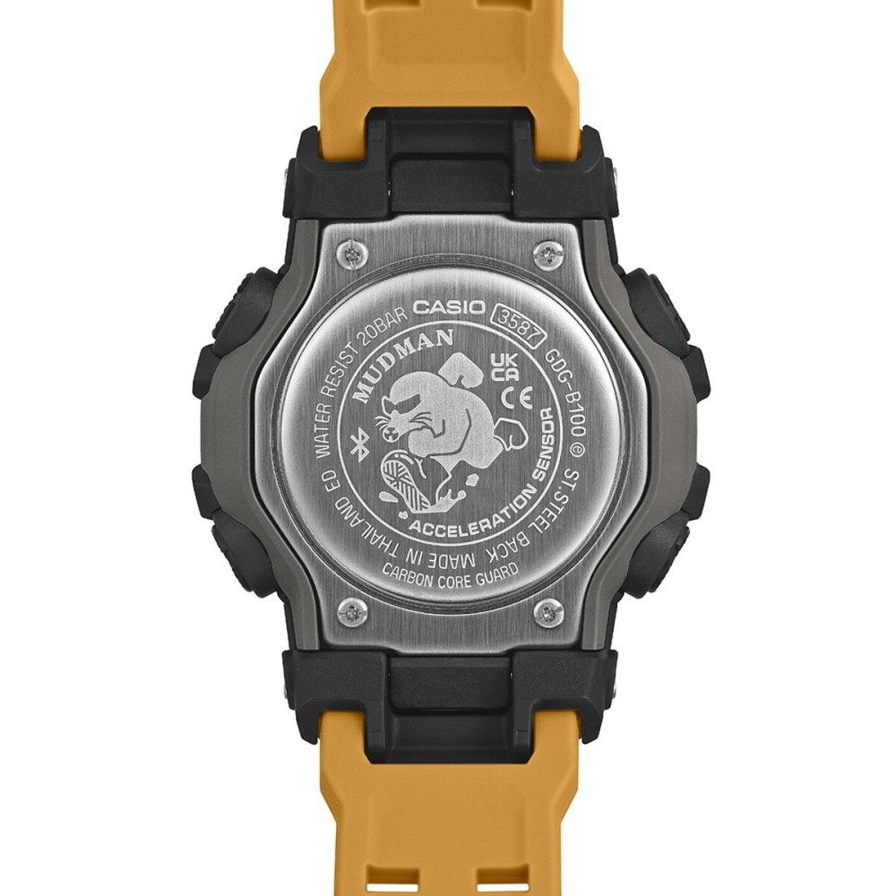 G-SHOCK デジタル カシオ Gショック マッドマン MUDMAN 腕時計 メンズ MASTER OF G GDG-B100-1A5JF【2026 新作】