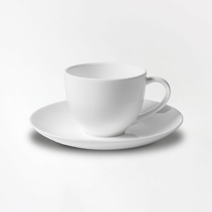 コーヒーカップ＆ソーサー 〈1890Y-AB00〉 柳宗理 ボーンチャイナシリーズ NIKKO 洋食器 碗皿 r8d 電子レンジ対応 食洗機対応