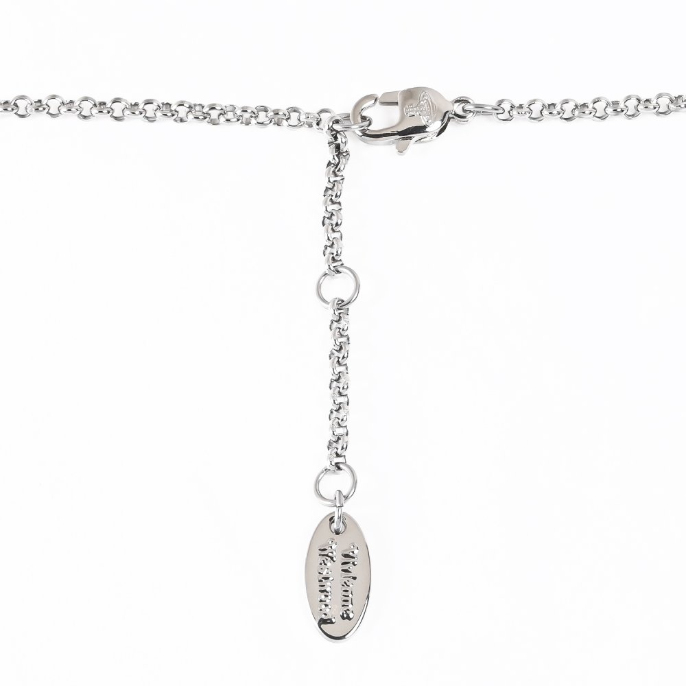 ヴィヴィアンウエストウッド Vivienne Westwood ネックレス ペンダント NEW PETITE ORB レディース シルバー ライトピーチ 6302009802P762 ジュエリー 送別会 誕生日 結婚祝い 結婚式 彼氏 息子 夫 男性 高級 父の日 母の日【スペシャルラッピング660円(別売り)】 即日発送 彼氏 財布 バレンタイン