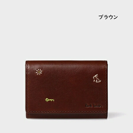 【無料ラッピング】 ポールスミス Paul Smith 名刺入れ カードケース Doodle Stitch ブランド 正規品 新品 ギフト プレゼント 人気 おすすめ 誕生日 記念日 クリスマス 送料無料 psm522771