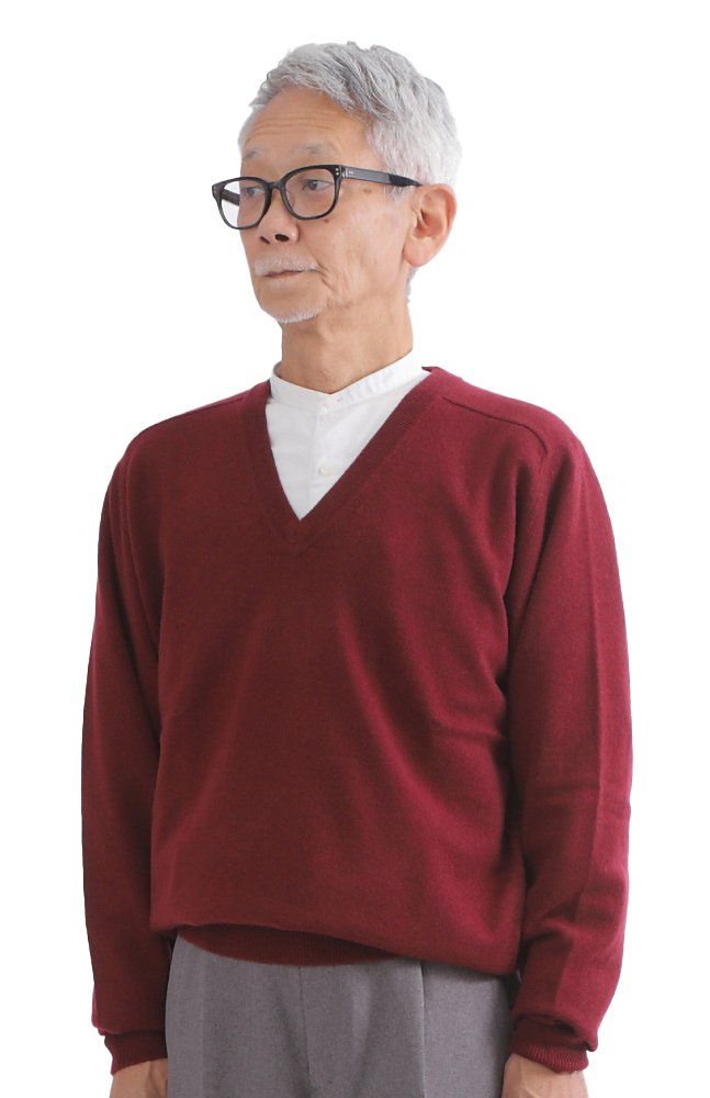 【カシミヤ１００％試験鑑定済】カシミヤ１００％メンズＶ首セーター 【ラッピング無料】【メッセージカード無料】父の日 敬老の日 クリスマス 還暦祝い 百貨店 高級 誕生日 記念日 ブランド メンズ 30代 40代 50代 60代 70代 80代 90代