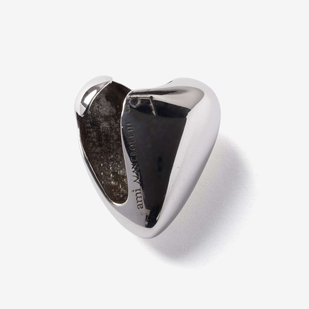 アミ パリス AMI PARIS METAL HEART EARCUFF XL R メタル ハート イヤーカフ UJW997.362 右耳 レディース アクセサリー シルバー