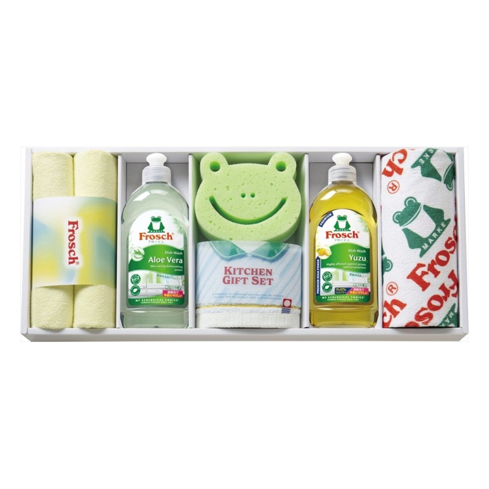 フロッシュ キッチン洗剤ギフト 計7点入 食器用洗剤 セット 日用品 詰め合わせ エコ洗剤 低刺激【北海道・沖縄県・離島 配送不可】