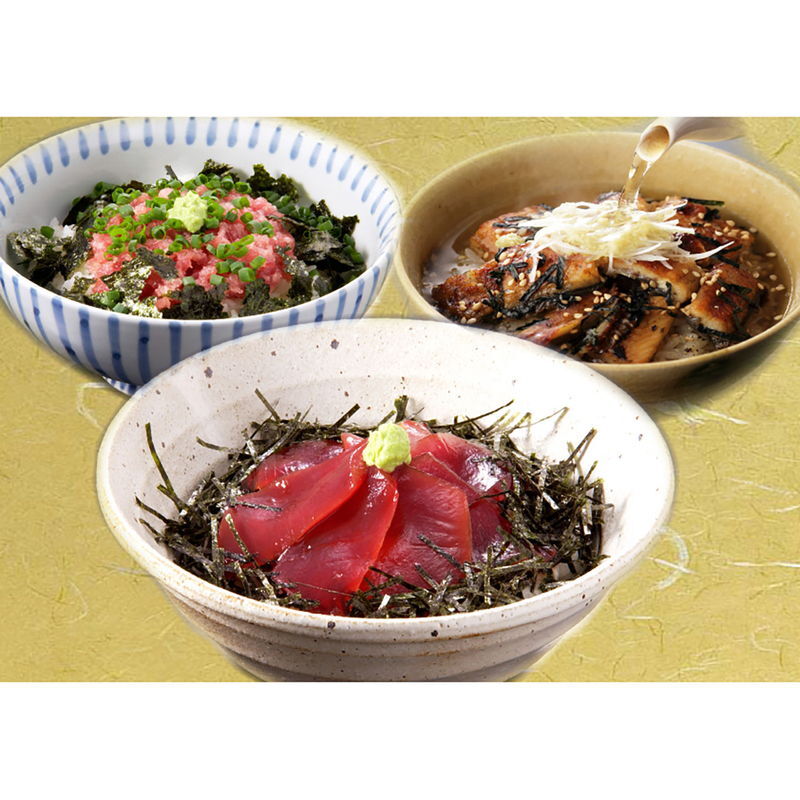 静岡 まぐろ丼と鰻ひつまぶし (3890065) [お中元][お歳暮] ※送料無料(北海道・沖縄・離島への配送不可)