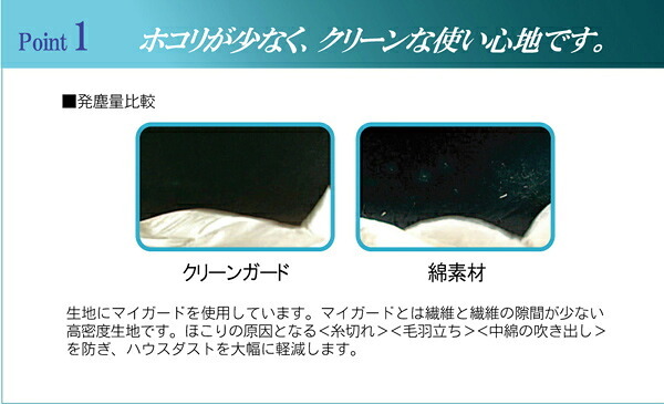 掛け布団カバー シングル 機能性 羽毛タッチ 『クリーンガード』 約150×210cm 羽毛タッチの機能性掛け布団カバー ポリエステル 掛けふとん かけ布団 かけふとん 掛布団 寝具用品 寝室用品 インテリア 手洗い 綿 アイボリー