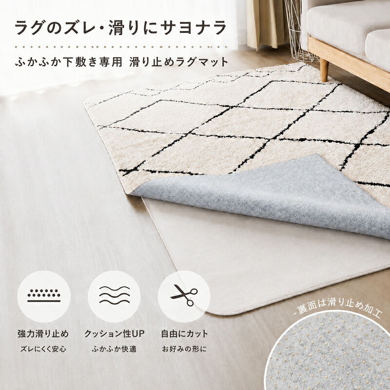 ラグ カーペット 除湿シート 用除湿シート 下シート 湿気取り 防カビ 防臭 消臭 結露対策 カビ対策 吸湿センサー付き 洗える 繰り返し使える 滑り止め フリーカット ホット 対応 床暖房対応 絨毯 敷物 梅雨対策 夏 冬 湿気対策 快適 日本製 新生活