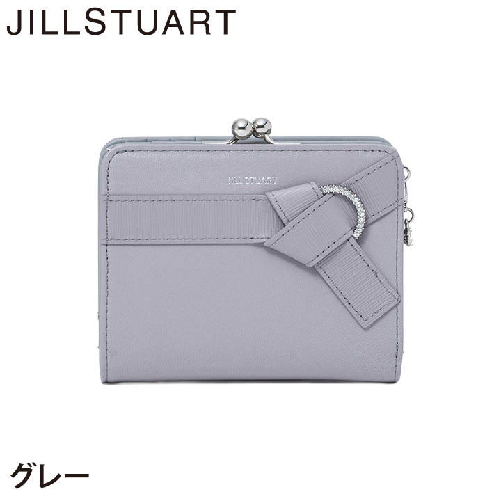 ジル スチュアート 財布 二つ折り レディース 山羊革 牛革 インプルーブ 口金 ギフト JILL STUART