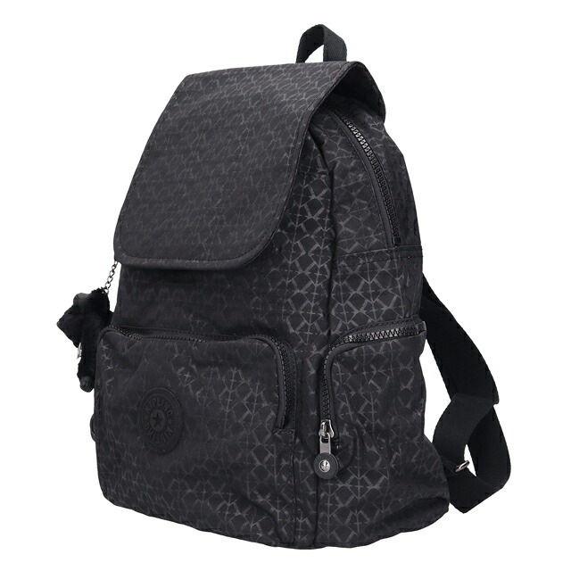 キプリング リュック レディース ブランド Kipling シティジップ S バックパック リュックサック スクールバッグ  KI5634-K59 Signature Emb