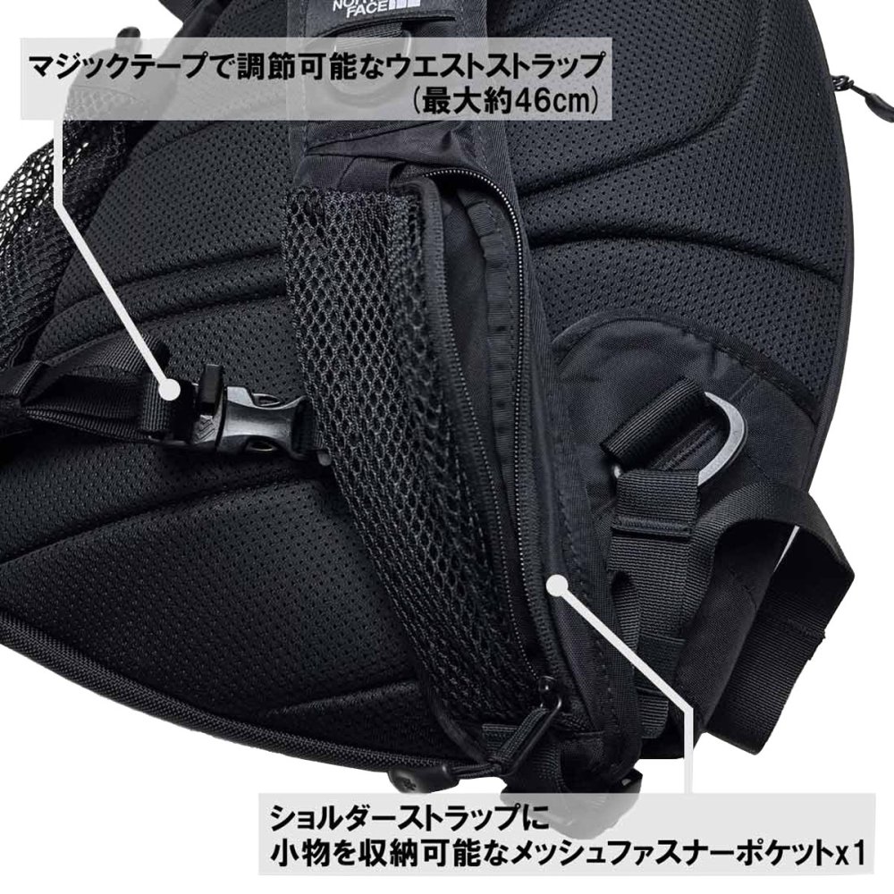 ノースフェイス THE NORTH FACE スリングバッグ ホット ショット ワンショルダー PC収納 ポケット 多収納 カバン 通勤 通学 アウトドア NF0A8JCE JK3 メンズ ブラック