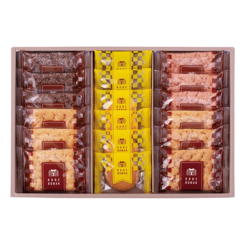 神戸浪漫 パイ クッキー 詰め合わせ ギフトセット 計18個入 スイーツ 個包装 焼菓子 お菓子 お茶菓子 おやつ【北海道・沖縄県・離島 配送不可】