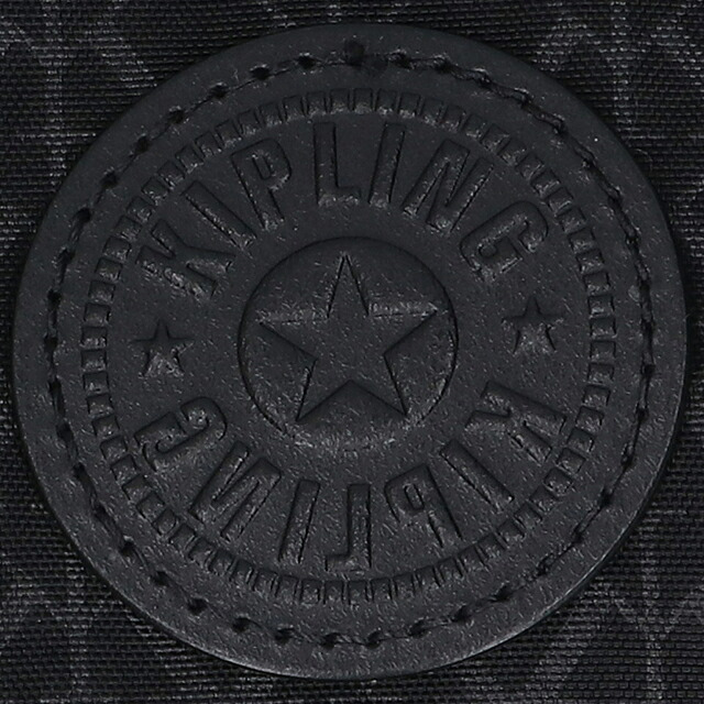 キプリング トートバッグ レディース ブランド Kipling アッセーニ S ロゴ ワンポイント 総柄 2WAY KI6232-K59 Signature Emb 黒