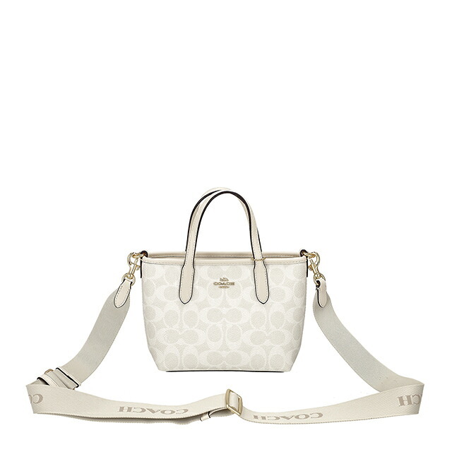 コーチ トートバッグ レディース ブランド COACH India CW032 IMXU5 ホワイト系