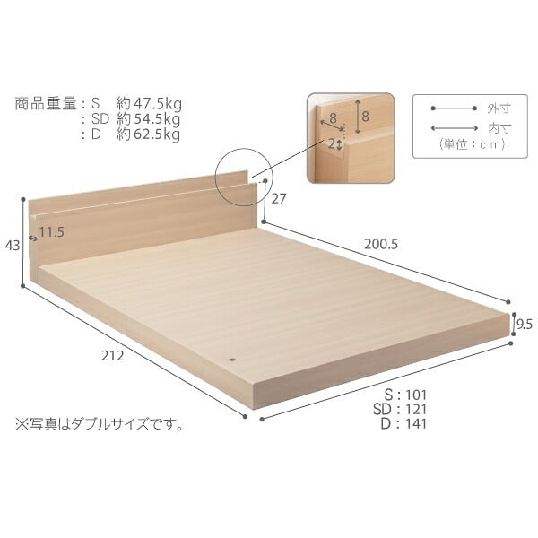 ベッド ロータイプ 連結 家族揃って布団で寝られる連結ローベッド-ファミーユ シングルサイズ ベッドフレームのみ ベッドフレーム ファミリーベッド 連結ファミリー 家族ベッド 親子ベッド 子供 家族 フロアベッド 木製 宮付き おしゃれ 北欧 コンセント