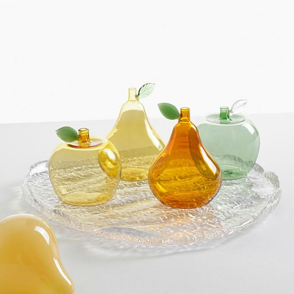イッケンドルフ ミラノ FRUITS AND FLOWERS 一輪挿 アップル ICHENDORF MILANO 花瓶 置物 果物 青りんご 林檎 リンゴ ギフト 結婚祝い プレゼント 贈り物