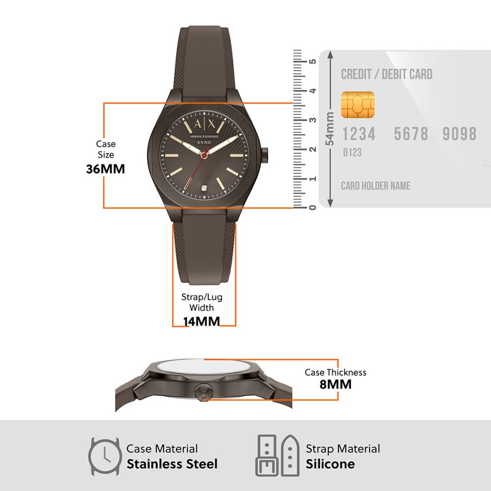 A|X アルマーニ エクスチェンジ ARMANI EXCHANGE 腕時計 レディース シリコン AX6033 【2026 新作】