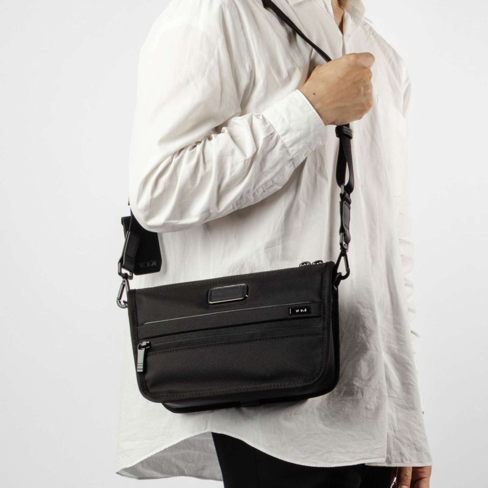 トゥミ TUMI ALPHA アルファ CONV CLUTCH CROSSBODY コンバーチブル クラッチ クロスボディ 02203725D4 158984 ショルダーバッグ メンズ バッグ