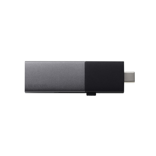 エレコム ESD-EWC1000GBK USB Type-C USB-A対応 外付けポータブルSSD 1TB  ブラック