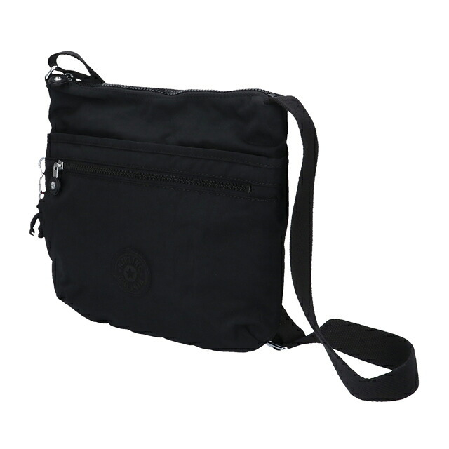 キプリング ショルダーバッグ レディース ブランド Kipling アルト ロゴ ワンポイント 無地 K19911-P39 Black Noir 黒