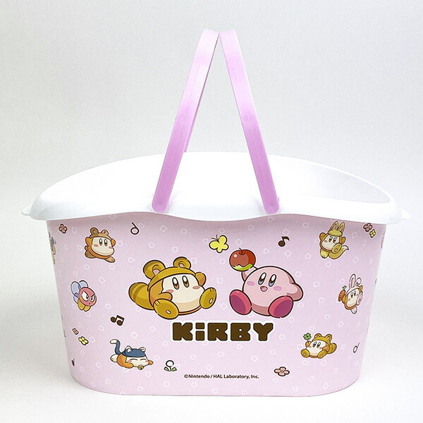 星のカービィ バスケット ピンク 収納 かご キッズ
