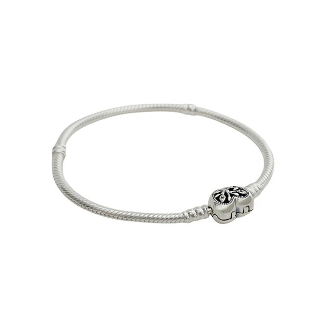 パンドラ PANDORA Family Tree Heart Clasp Snake Chain Braceletアクセサリーブレスレット 598827c01-16 レディースシルバー