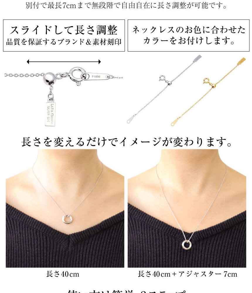 ネックレス ダイヤモンド 0.5ct Hカラー SIクラス プラチナ PT900 K18 ゴールド 一粒 ソリティア[ララクリスティー]