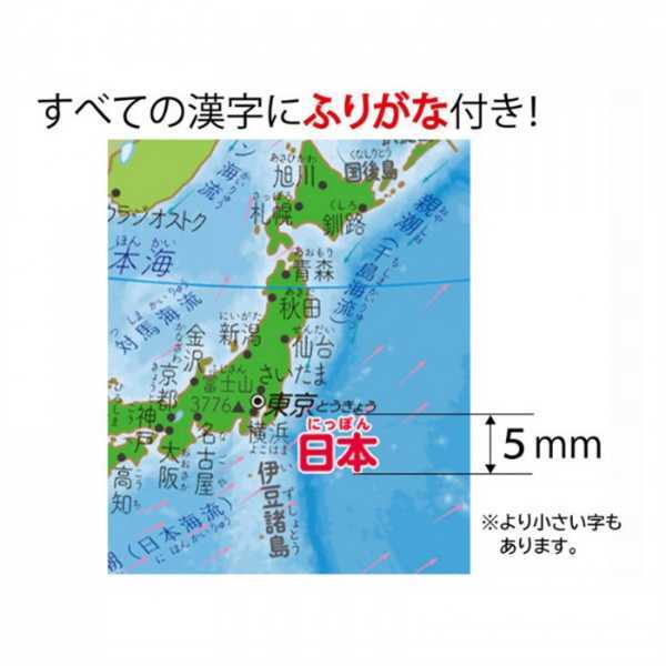 KUMON くもんの地球儀L 知育玩具 子供用 学習用 地球儀 6歳以上 世界地図 国旗 学習教材 おもちゃ 入学祝い 入園祝い プレゼント ギフト 知的好奇心 SC-21