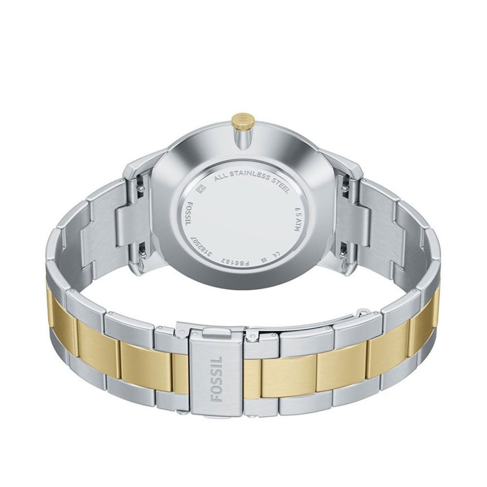 フォッシル FOSSIL 腕時計 メンズ MINIMALIST アナログ ツートーン ステンレススチールウォッチ FS6182【2026 新作】