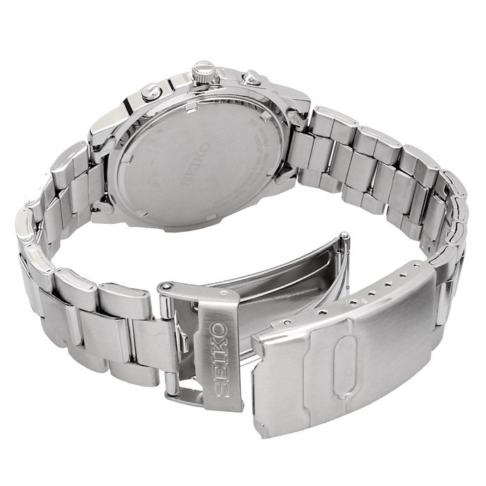 SEIKO 腕時計 セイコー 時計 ウォッチ 国内正規 クォーツ 1/20秒クロノグラフ 50M ビジネス カジュアル メンズ SND411P1