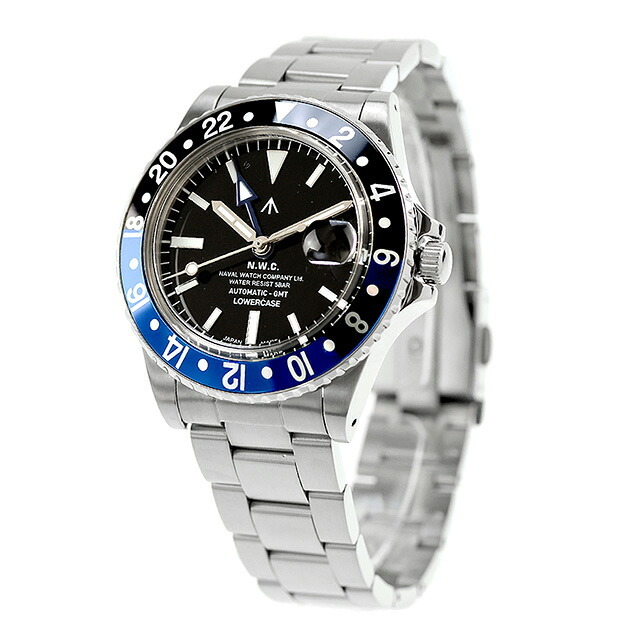メンズ ギフトセット ナバルウォッチ Naval Watch Produced By LOWERCASE 自動巻き 腕時計 ブランド メンズ NAVAL WATCH FRXD005 アナログ ブルー 日本製