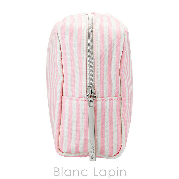 【ノベルティ】 ランコム LANCOME コスメポーチ ピンクストライプ