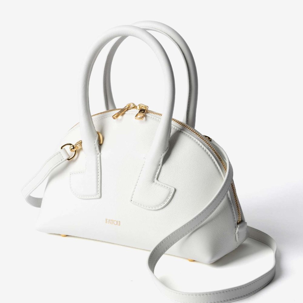 パトゥ PATOU PATOU BOWLING BAG PM レザー製 Le Patou ボウリングバッグ BA0195000 ハンドバッグ ショルダーバッグ レディース バッグ
