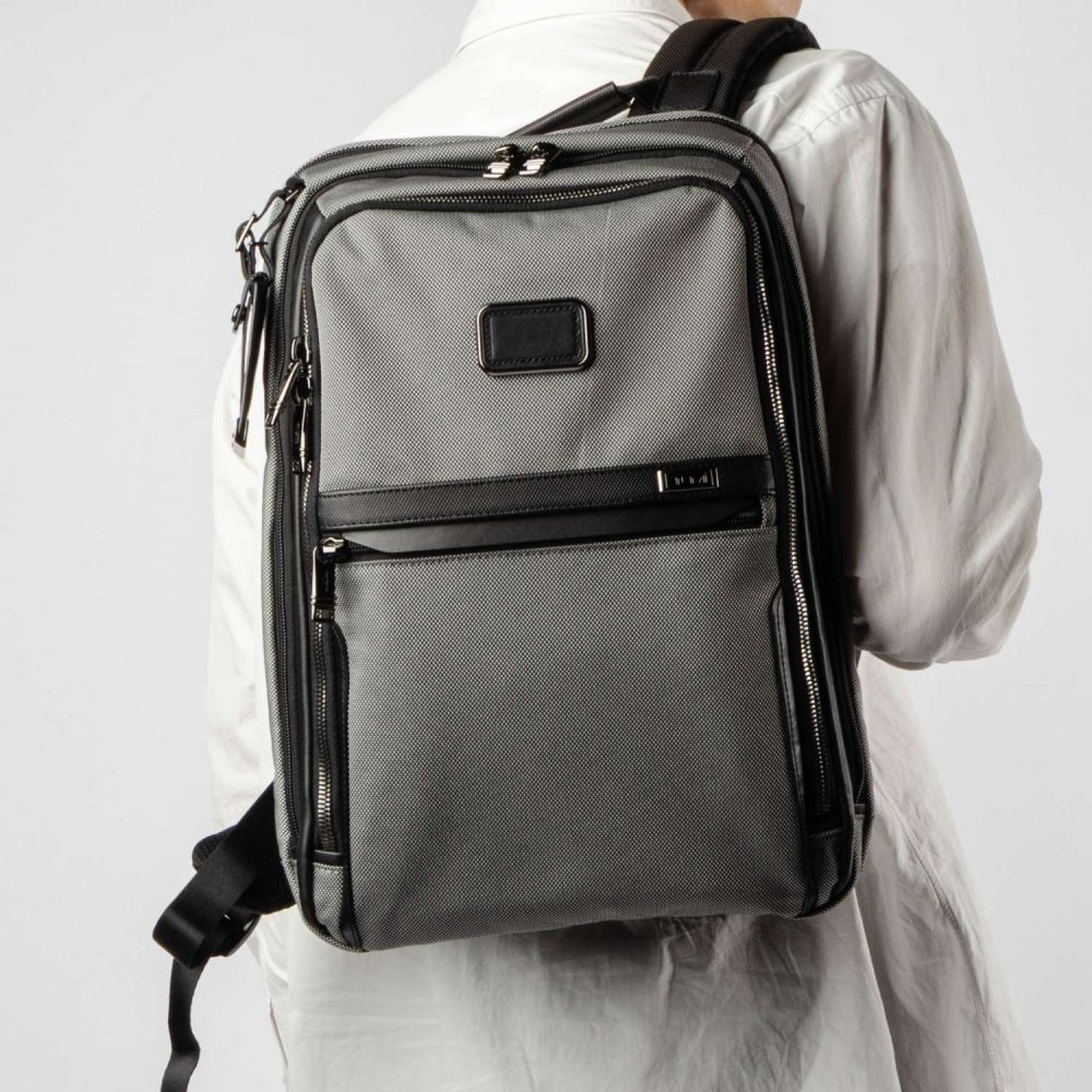 トゥミ TUMI ALPHA アルファ Slim Backpack スリム バックパック 02603581D3 117339 02603581MTGY3 148596 リュックサック ビジネス 通勤 メンズ バッグ ブラック