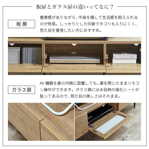 テレビボード 板扉/幅120cm テレビ台 ローボード TVボード 国産 日本製 セミ完成品 リビングボード テレビラック リビング収納 TV台 AVボード おしゃれ ナチュラル ウォールナット ブラウン オーク ホワイト ヴィンテージ〔テレビ台FV〕