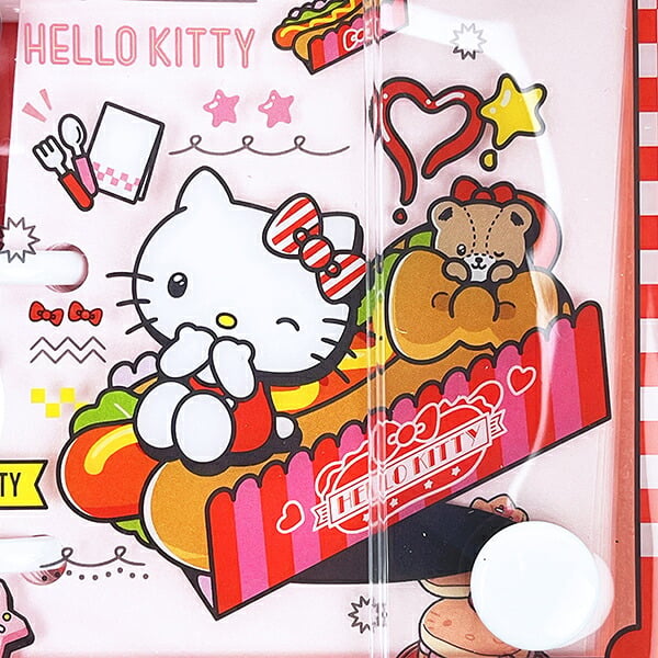 サンリオ ハローキティ ミニシールバインダーチャーム キーホルダー 文具 Sanrio