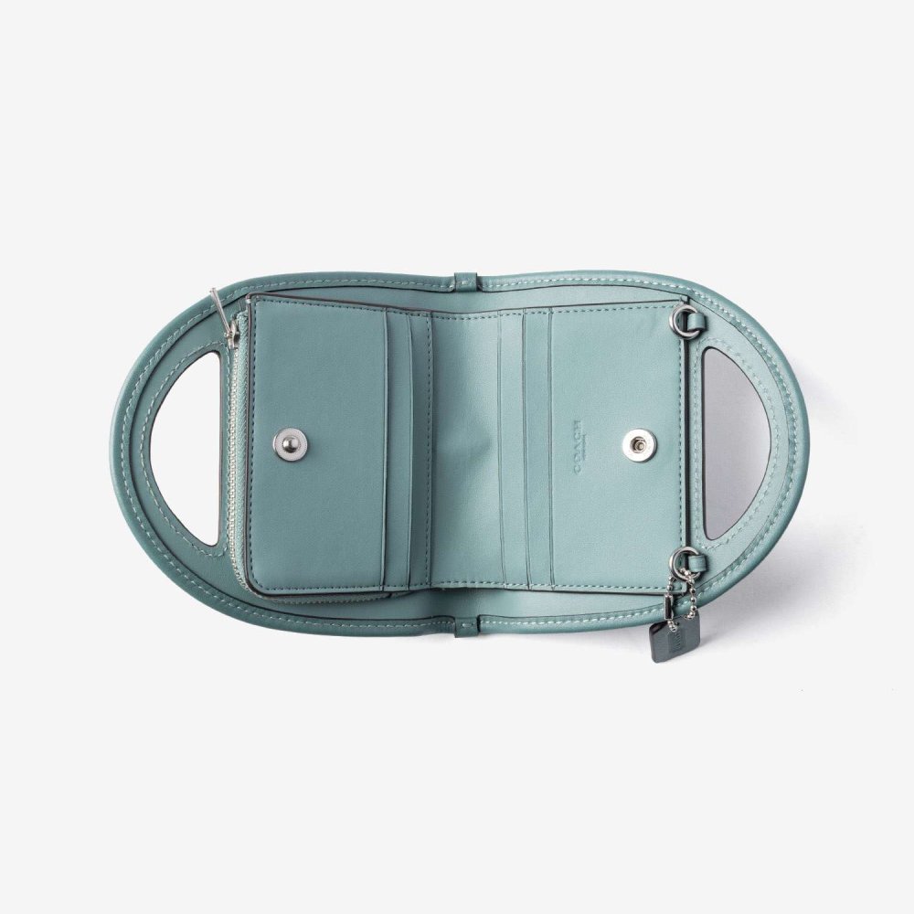 コーチ COACH TOP HANDLE CARD CASE トップ ハンドル カードケース CT879 チェーンウォレット コインケース 小銭入れ レディース 財布 小物