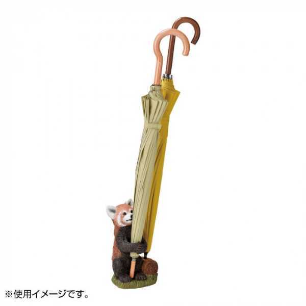 傘立て レッサーパンダ リアル アニマル 玄関収納 おしゃれ インテリア 雑貨 傘置き 玄関先 癒し レジン製 かわいい 贈り物 ギフト プレゼント 玄関 エントランス 飾り物 キャラクター 動物 SR-0850 セトクラフト