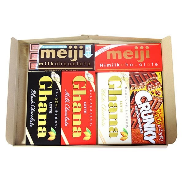 (全国送料無料) お菓子 詰め合わせ 明治・ロッテ板チョコ食べ比べセット(8種・計8コ) 当たると良いねセット メール便 (omtmb9394z)