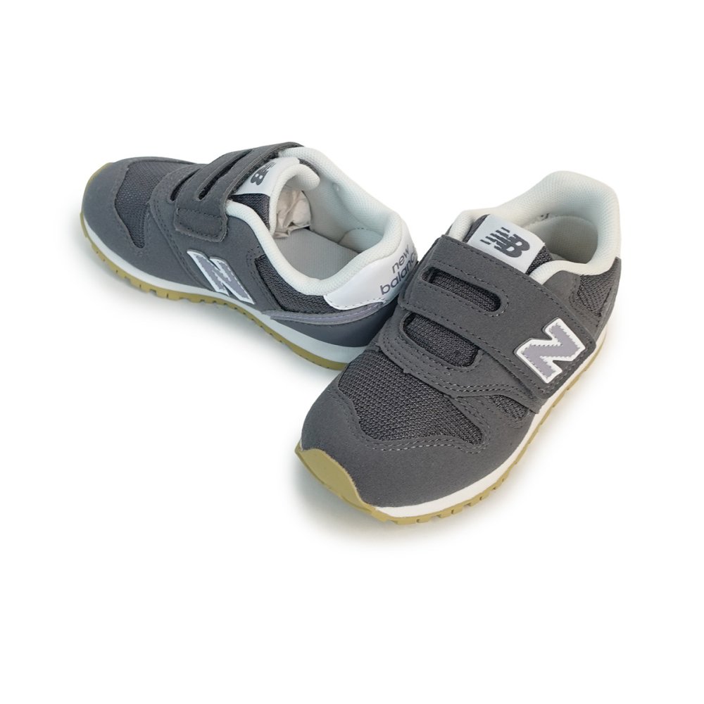 ニューバランス new balance 373 スニーカー 子供靴 ベビー シューズ 運動靴 靴 出産祝い 女の子 NB I373 9VP W グレー 運動会 通園 遠足