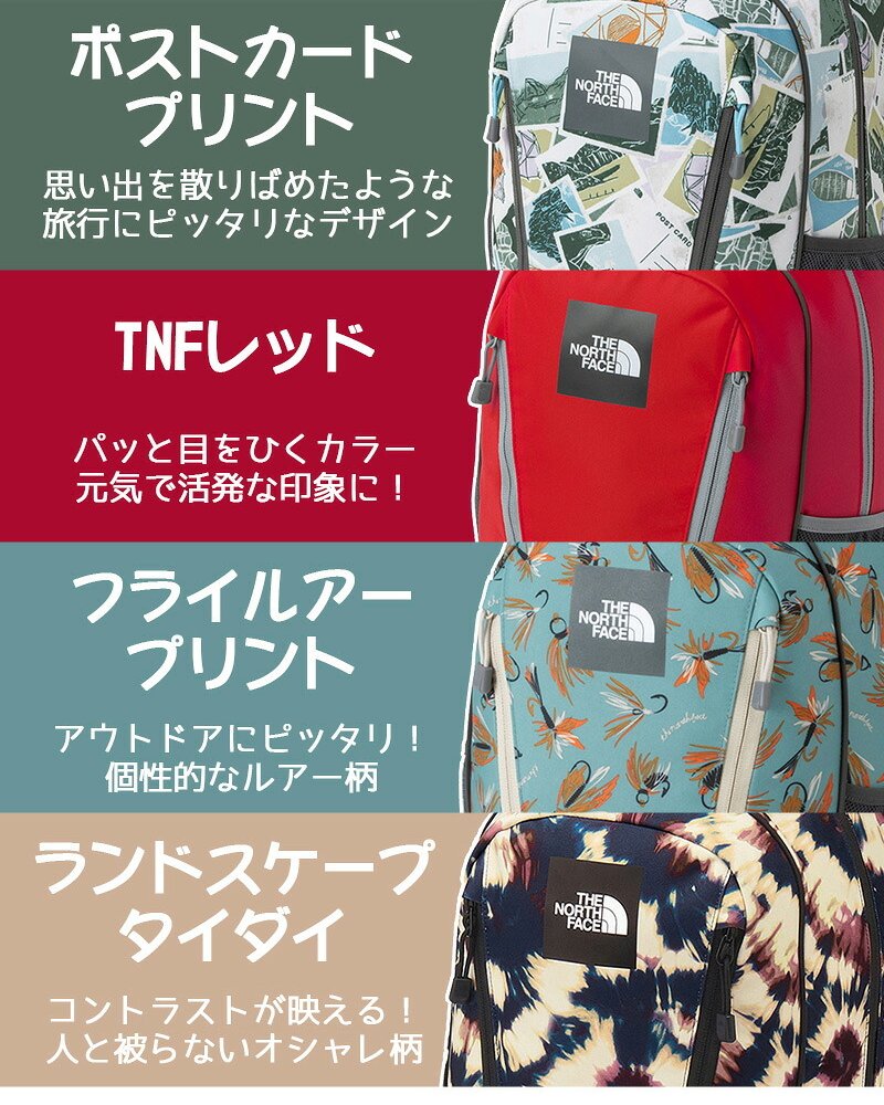 ノースフェイス バッグ キッズ リュックサック デイパック バックパック キッズパックス ラウンディ 22L NMJ72358 男の子 女の子 キッズ 送料無料 プレゼント ギフト ラッピング無料正規代理店