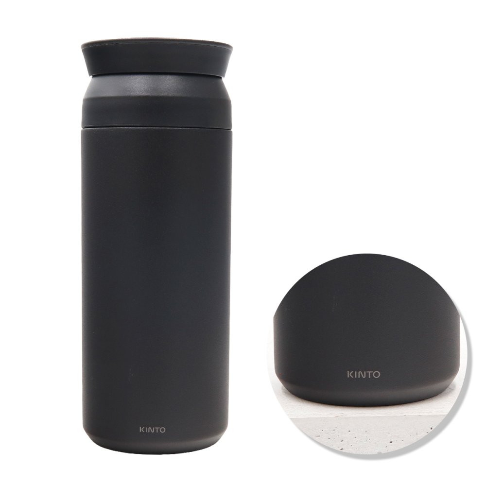名入れ スターバックス リザーブ トラベルタンブラー 500ml ブラック STARBUCKS RESERVE KINTO 水筒 真空二重構造 保温 保冷 ステンレスボトル マグボトル 漏れ防止 360度飲み口 メンズ レディース スタバ ギフト プレゼント 誕生日 父の日 母の日 退職祝い 記念品 正規品