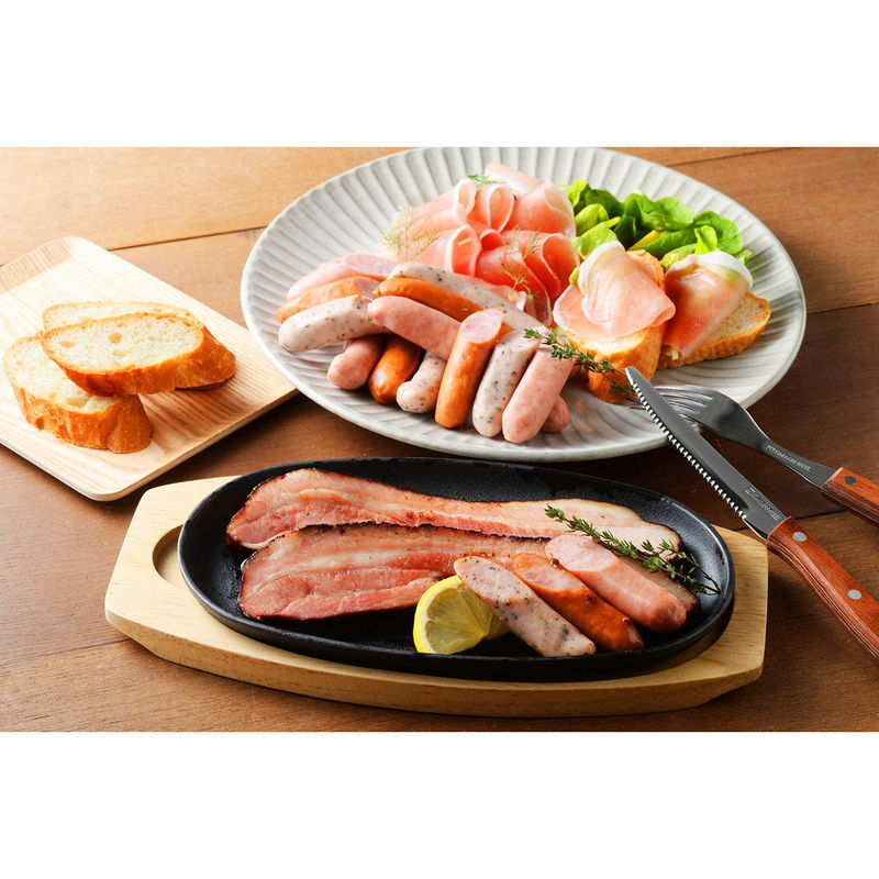 札幌バルナバハム 農家のベーコンバラエティセット (070S001C) [お中元][お歳暮] ※送料無料(北海道・沖縄・離島への配送不可)