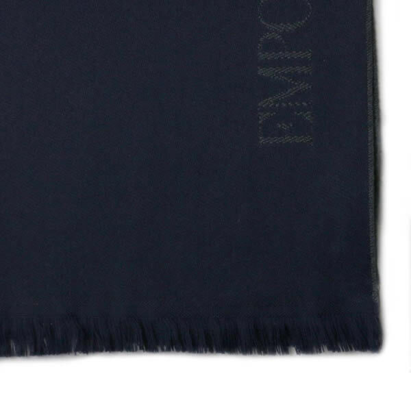 EMPORIO ARMANI エンポリオアルマーニ マフラー 625007-cc307-1235 メンズ NAVY ANTRACITE マフラー