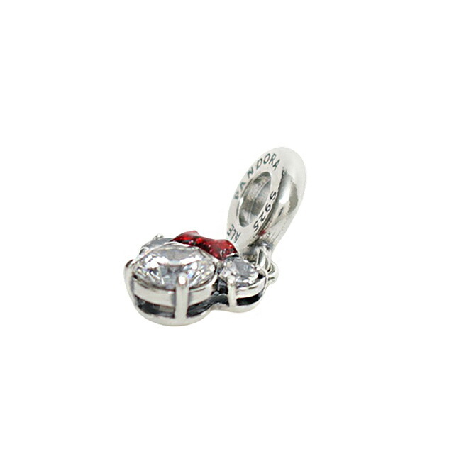 パンドラ PANDORA Disney Minnie Mouse Silhouette Dangle Charm ブレスレットチャーム 793533c01 レディース シルバー レッド