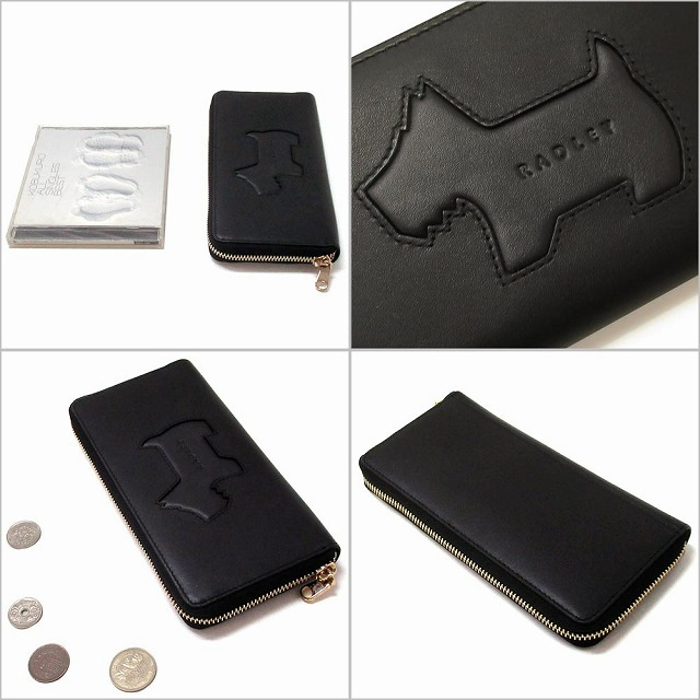RADLEY LONDON ラドリーロンドン サイフ 財布  スコティッシュテリア  ヘリテージ・レーン  ラウンドファスナー長財布 